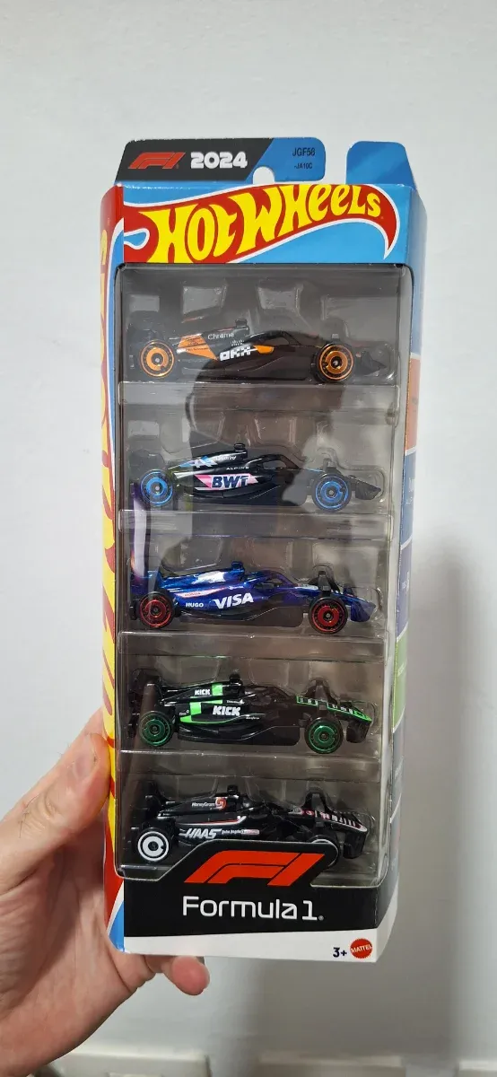 Hot Wheels F1 2024 5 Coches