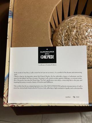 Superduper x Netflix One Piece Cappello