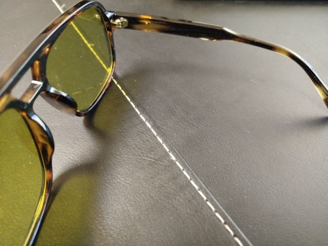 Gafas de sol aviador tortuga