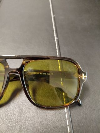 Gafas de sol aviador tortuga