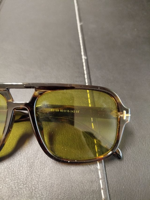 Gafas de sol aviador tortuga