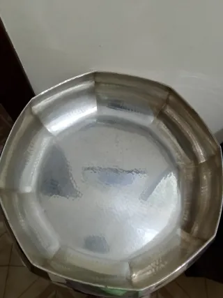 Ciotolone centro tavola silver play