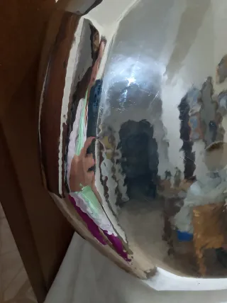 Ciotolone centro tavola silver play