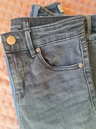 Vaqueros Stradivarius Skinny Low Waist Talla 32