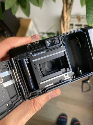 Cámara Pentax Espio Mini Negra