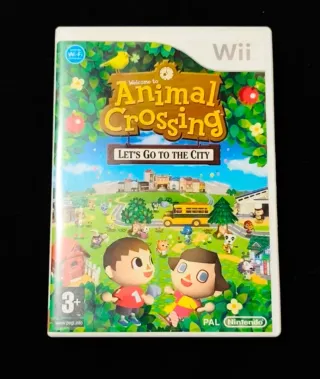 Animal Crossing Let's Go to the City. Wii.
