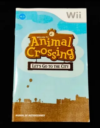 Animal Crossing Let's Go to the City. Wii.