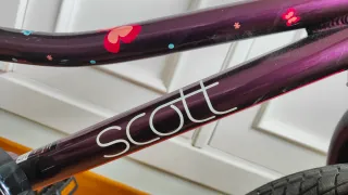 Bici Scott morada 3-6 años