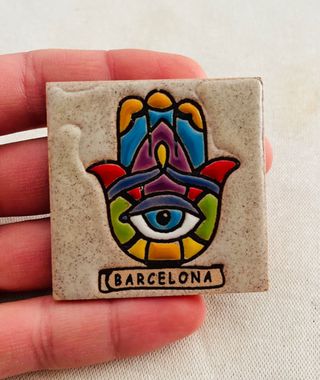 Mano di Fatima calamita Barcelona