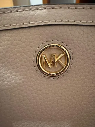 Bolso Michael Kors Rosa y Dorado