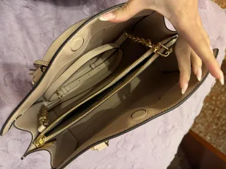 Bolso Michael Kors Rosa y Dorado