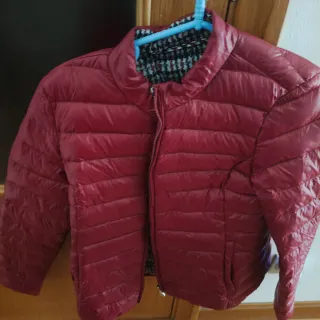 Cazadora acolchada reversible