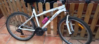 Bicicleta de Montaña Btwin Blanca