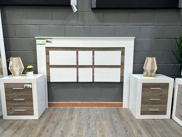 BLACK FRIDAY DE CABECERO Y 2 MESITAS DE NOCHE