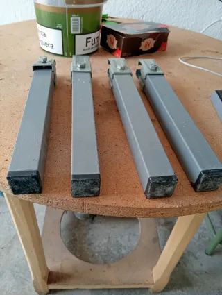 Patas para somier de cama (4 unidades)