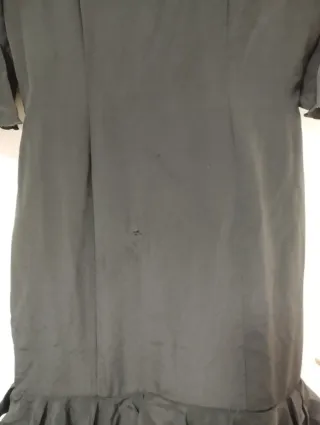 Vestido Flamenca Negro Hecho a Mano