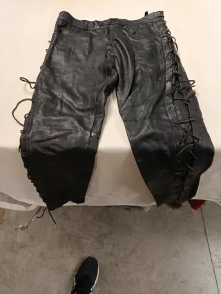 Pantalones de cuero para moto