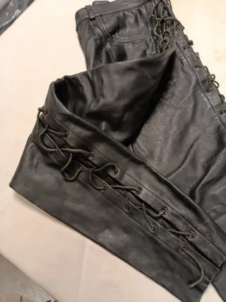 Pantalones de cuero para moto