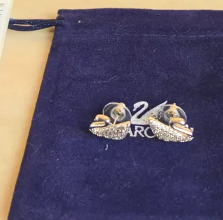 Pendientes Cisne Swarovski