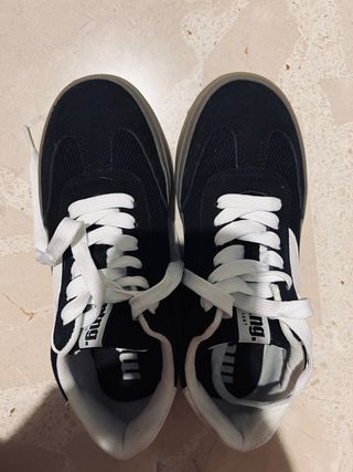 Zapatillas Mustang Skaty Negras Talla 39