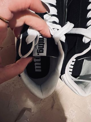 Zapatillas Mustang Skaty Negras Talla 39