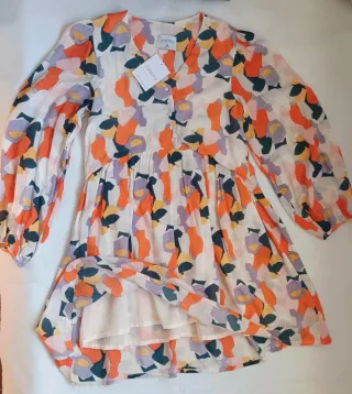 Vestido gasa corto Compañía Fantástica Talla S