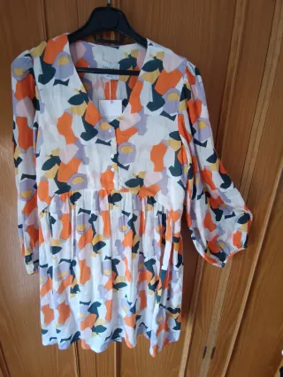 Vestido gasa corto Compañía Fantástica Talla S