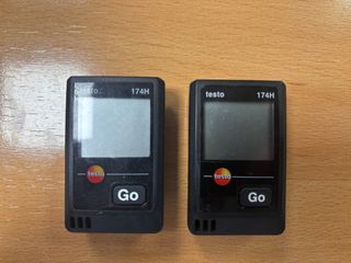 2 Registradores Datos data logger DL Testo 174H