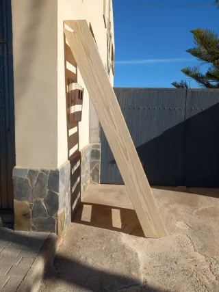 Escalera de madera