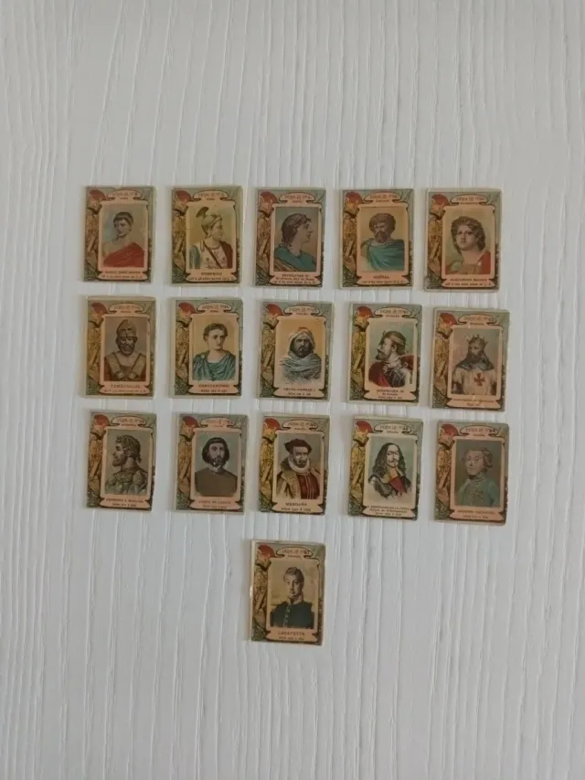 CROMOS CERILLAS ANTIGUOS