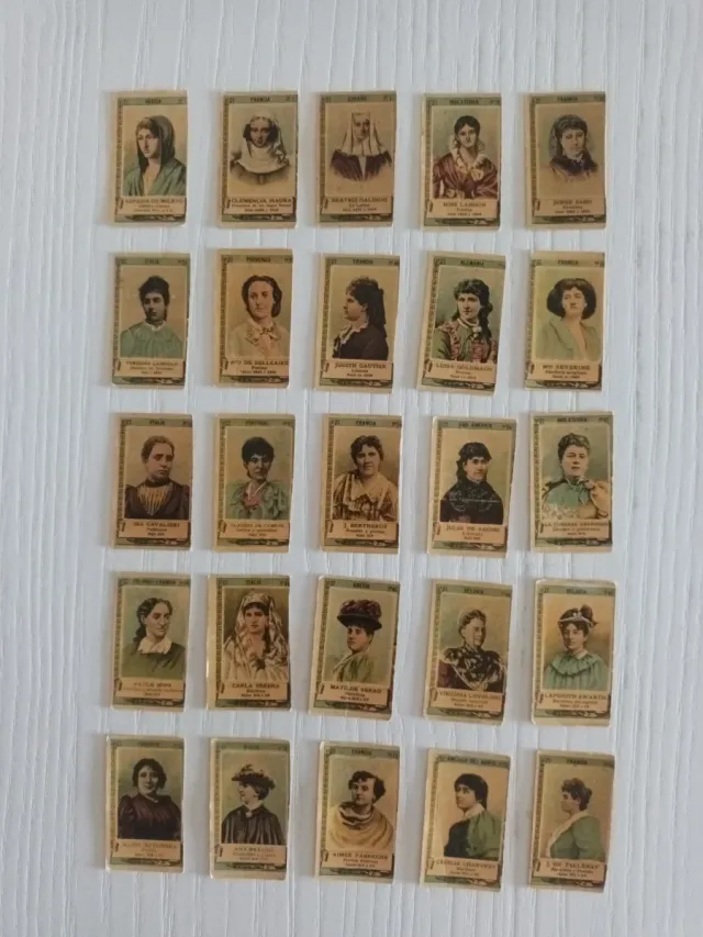 CROMOS CERILLAS ANTIGUOS