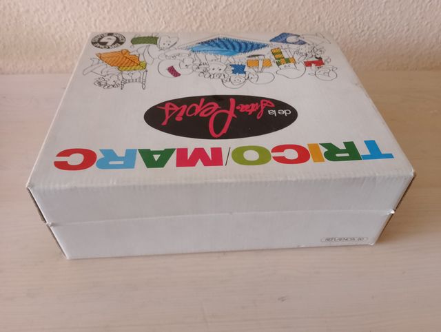 CAJA VACÍA TRICOMARC DE LA SRTA. PEPIS T