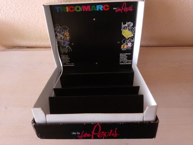 CAJA VACÍA TRICOMARC DE LA SRTA. PEPIS T