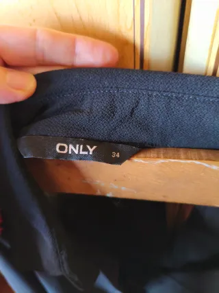 Camisa ONLY Negra Talla S