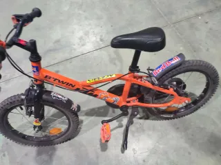 Bici infantil KTM Btwin naranja