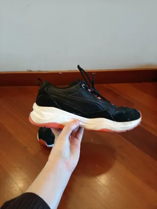 Scarpe Puma 41 Nere, Rosa e Bianche