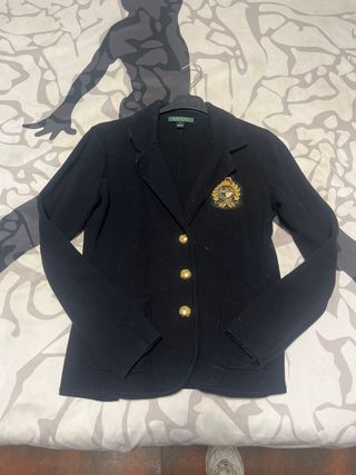 Chaqueta Lauren Ralph Lauren Negra Talla S