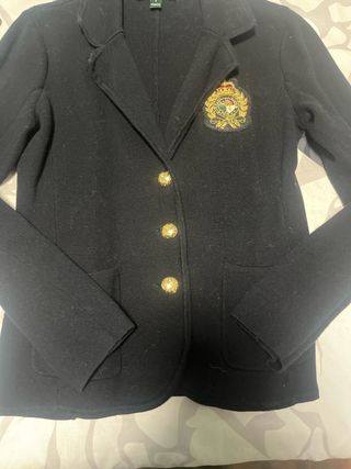 Chaqueta Lauren Ralph Lauren Negra Talla S