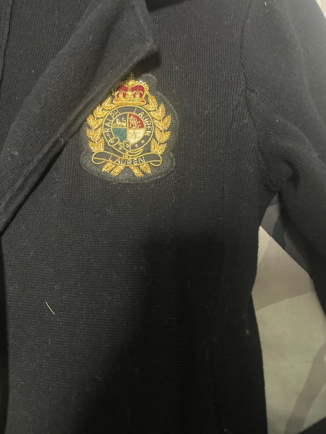 Chaqueta Lauren Ralph Lauren Negra Talla S
