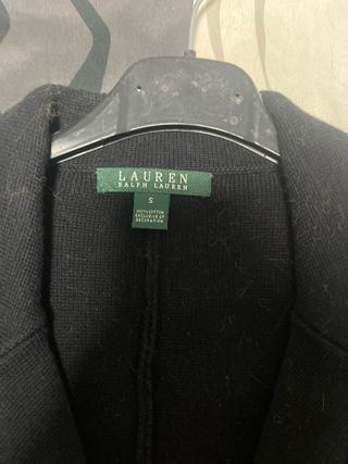 Chaqueta Lauren Ralph Lauren Negra Talla S