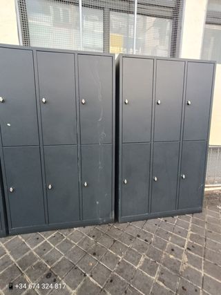 Armarios metálicos taquillas buen estado
