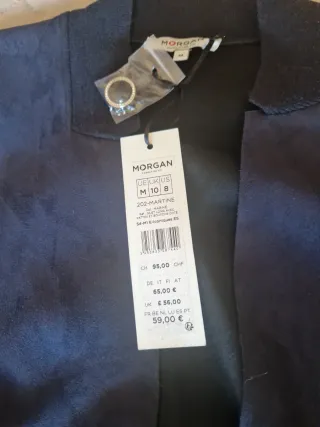Chaquetón Morgan Azul