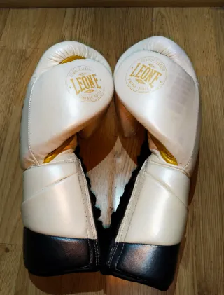 Guantes de boxeo Leone de cuerdas 16OZ