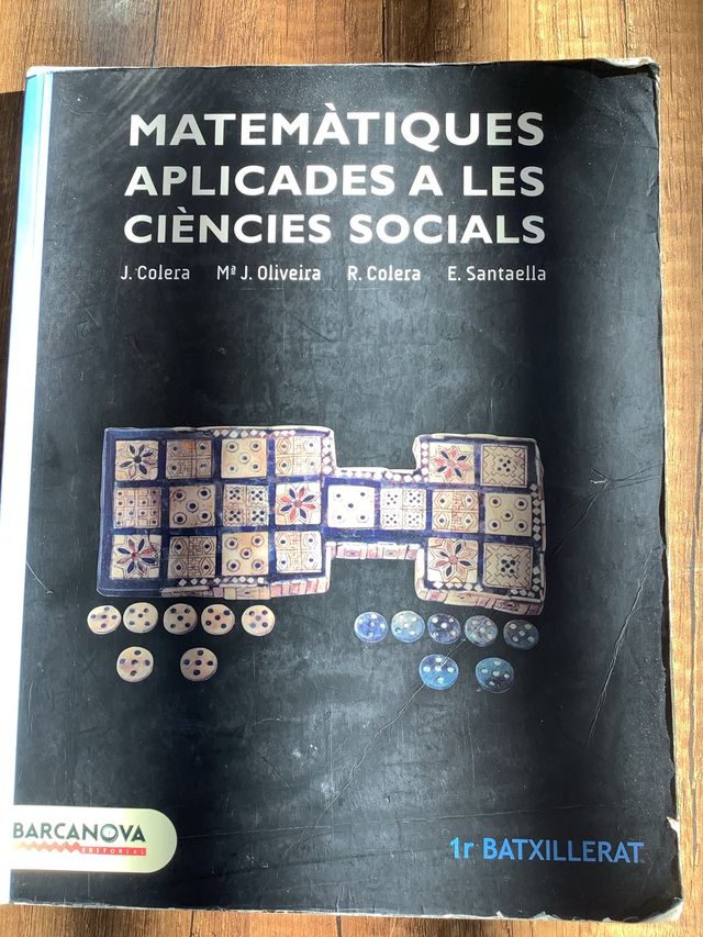 LLIBRE PRIMER DE BATXILLERAT MATES