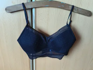 Sujetador encaje negro