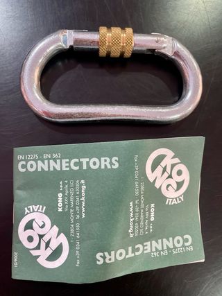 18 Mosquetones Oval Kong EN 12275