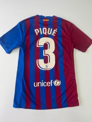 Camiseta FC Barcelona 2021 2022 Piqué 3 Original