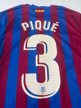 Camiseta FC Barcelona 2021 2022 Piqué 3 Original