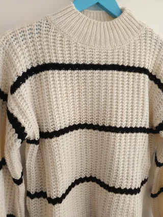 Jersey rayas blanco y negro