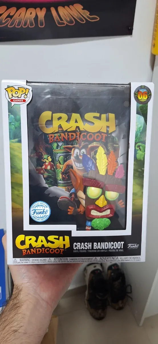 Funko pop crash bandicoot precintado